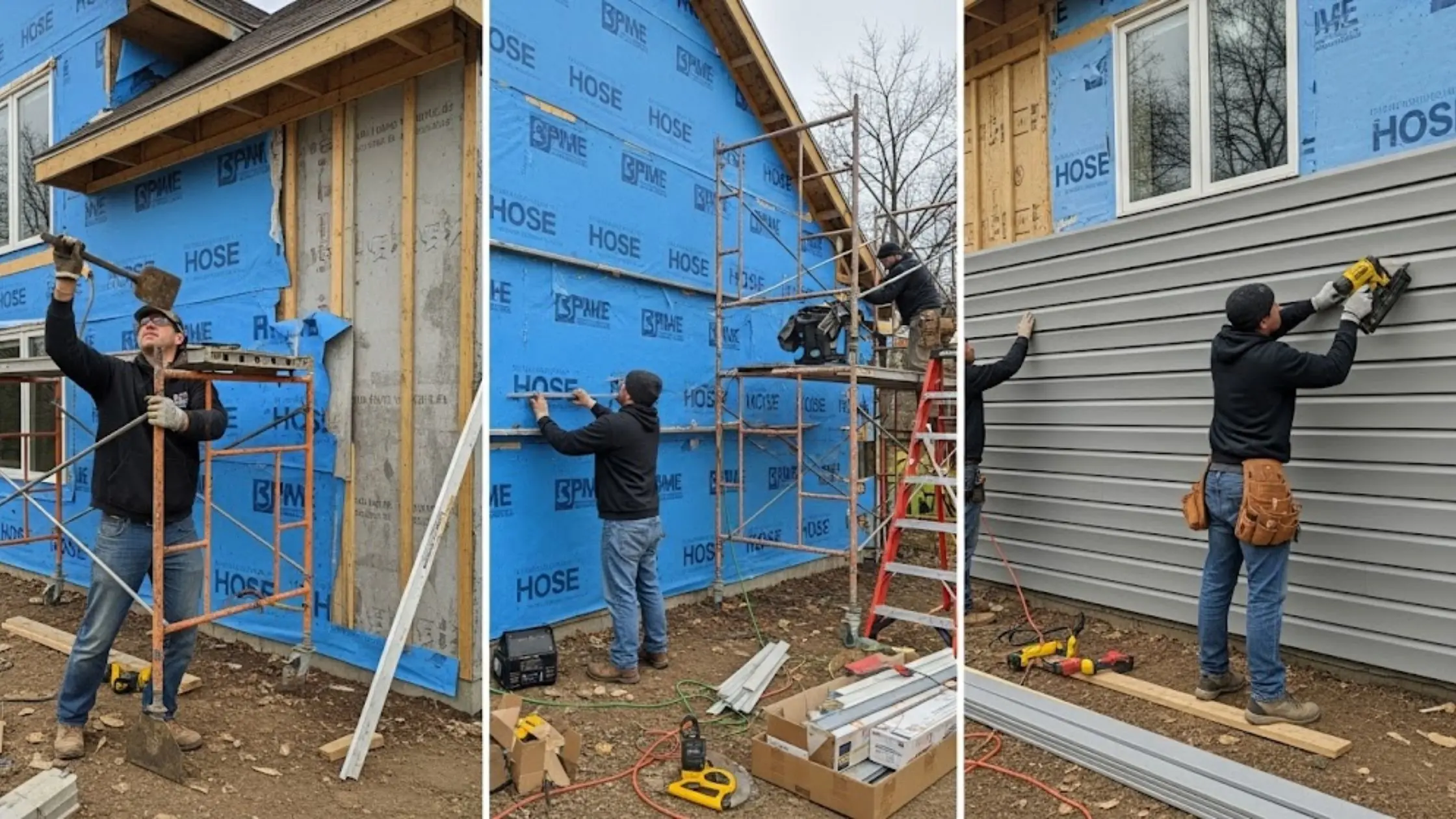 What is the Process for Siding Installation?