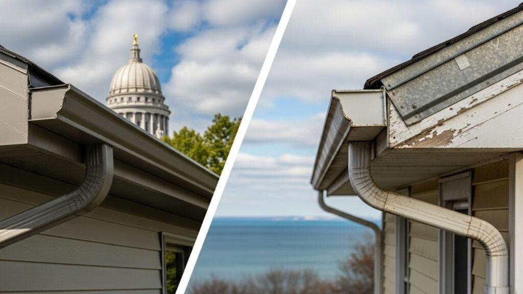 What Exactly Are Seamless Gutters and Why Are They So Popular in Wisconsin
